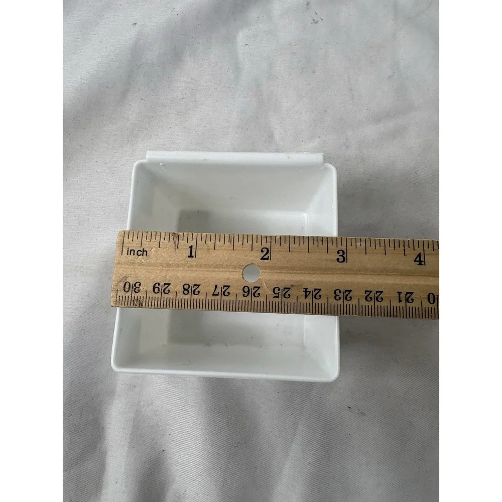 Vtg Rubbermaid Drawer Organizers Lot Of 11 White Interlocking 2910 2915 2916
